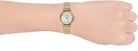 Fossil Carlie Mini ES4735 Mother Of Pearl Dial Gold Stainless Steel Strap-3
