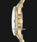 Fossil FB-01 ES4746 Ladies Green Dial Gold Stainless Steel Strap-1