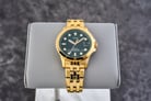 Fossil FB-01 ES4746 Ladies Green Dial Gold Stainless Steel Strap-4
