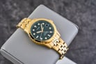 Fossil FB-01 ES4746 Ladies Green Dial Gold Stainless Steel Strap-5