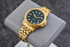 Fossil FB-01 ES4746 Ladies Green Dial Gold Stainless Steel Strap-6