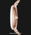 Fossil Jacqueline ES4775 Ladies Rose Gold Dial Rose Gold Tone Stainless Steel Strap-1