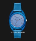 Fossil Jude ES4859 Blue Dial Blue Clear Silicone Strap-0