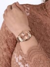 Fossil Scarlette Mini ES4898 Ladies Rose Gold Dial Rose Gold Stainless Steel Strap-4