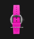 Fossil FB-01 ES4908 Ladies Silver Dial Pink Rubber Strap-2