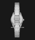 Fossil Scarlette ES4991 Micro Ladies Silver Dial Silver Stainless Steel Strap-2