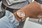 Fossil Gabby ES5070 Ladies Rose Gold Dial Rose Gold Stainless Steel Strap-6