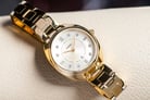Fossil Gabby ES5071 Ladies Gold Dial Gold Stainless Steel Strap-4