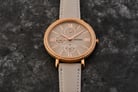 Fossil Jacqueline ES5097 Multifunction Grey Dial Grey Leather Strap-3