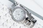 Fossil Stella ES5130 Ladies White Mother Of Pearl Dial Stainless Steel Strap-3