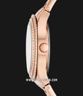 Fossil Stella ES5136 Mother Of Pearl Dial Rose Gold Stainless Steel Strap-1