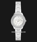 Fossil Stella ES5137 Ladies Mother Of Pearl Dial Stainless Steel Strap-0