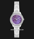 Fossil Stella ES5139 Ladies Purple Mother Of Pearl Dial Stainless Steel Strap-0