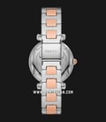 Fossil Carlie ES5156 Ladies Silver Dial Dual Tone Stainless Steel Strap-2