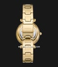Fossil Carlie ES5159 Ladies Three-Hand Silver Dial Gold Stainless Steel Strap-2