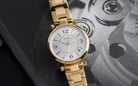 Fossil Carlie ES5159 Ladies Three-Hand Silver Dial Gold Stainless Steel Strap-4