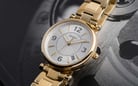 Fossil Carlie ES5159 Ladies Three-Hand Silver Dial Gold Stainless Steel Strap-5