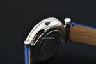 Fossil Carlie ES5188 Ladies White Mother Of Pearl Floral Dial Blue Leather Strap-7