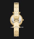 Fossil Carlie ES5203 Ladies Silver Dial Gold Stainless Steel Strap-2