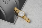 Fossil Carlie ES5203 Ladies Silver Dial Gold Stainless Steel Strap-3