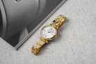 Fossil Carlie ES5203 Ladies Silver Dial Gold Stainless Steel Strap-5
