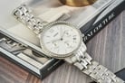 Fossil Neutra ES5217 Ladies Chronograph Silver Dial Stainless Steel Strap-5