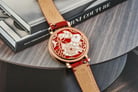 Fossil Jacqueline ES5248 Lunar New Year Silver Dial Red Eco Leather Strap-9