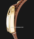 Fossil Harwell ES5264 Ladies White Dial Brown Leather Strap-1