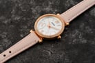 Fossil Carlie ES5268 Ladies White Mother Of Pearl Dial Pink Leather Strap-6