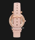 Fossil Carlie ES5269 Ladies White Dial Pink Blush Leather Strap-2