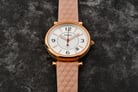 Fossil Carlie ES5269 Ladies White Dial Pink Blush Leather Strap-4