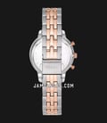 Fossil Neutra ES5279 Chronograph White Mother Of Pearl Dial Dual Tone Stainless Steel Strap-2
