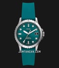 Fossil FB-01 ES5287 Ladies Green Dial Green Oasis Silicone Strap-0