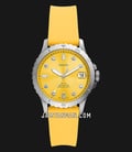 Fossil FB-01 ES5289 Ladies Yellow Dial Yellow Silicone Strap-0