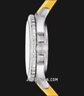 Fossil FB-01 ES5289 Ladies Yellow Dial Yellow Silicone Strap-1