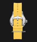 Fossil FB-01 ES5289 Ladies Yellow Dial Yellow Silicone Strap-2