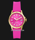 Fossil FB-01 ES5290 Ladies Pink Dial Pink Silicone Strap-0