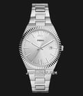 Fossil Scarlette ES5300 Ladies Silver Dial Stainless Steel Strap-0