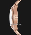 Fossil Scarlette ES5324 Ladies Brown Dial Rose Gold Stainless Steel Strap-1