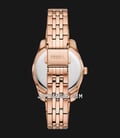 Fossil Scarlette ES5324 Ladies Brown Dial Rose Gold Stainless Steel Strap-2