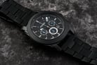 Fossil Machine FS4552 Chronograph Black Dial Black Stainless Steel Strap-5