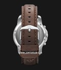 Fossil Grant FS4735 Chronograph Beige Dial Brown Leather Strap-3