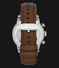 Fossil FS4873 Townsman Chronograph Black Dial Brown Leather Strap Watch-2