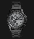 Fossil FS5213 Men Dean Chronograph Grey Dial Stainless Steel Strap-0