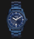 Fossil FS5231 Machine Blue Dial Date Display Men Blue Stainless Steel-0