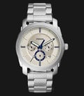 Fossil FS5324 Machine Chronograph Light Beige Dial Stainless Steel Watch-0