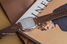 Fossil FS5329 Men Rutherford Three-hand Cream Dial Brown Leather Strap-4
