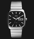 Fossil FS5331 Men Rutherford Black Dial Stainless Steel Strap-0