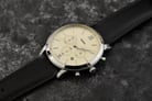 Fossil Neutra FS5380 Chronograph Men Beige Dial Brown Leather Strap-6