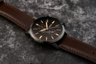 Fossil Townsman FS5437 Chronograph Dark Brown Dial Brown Leather Strap-5